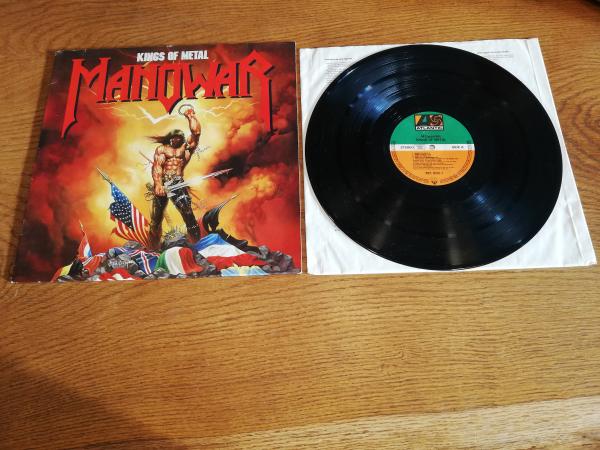 Manowar Kings of Metal 1988 Atlantic 781930-1 Deutsche Pressung VG/VG+